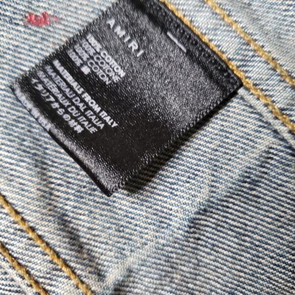 Amiri Artist Trucker Denim jacket size medium - Picture 11 of 11